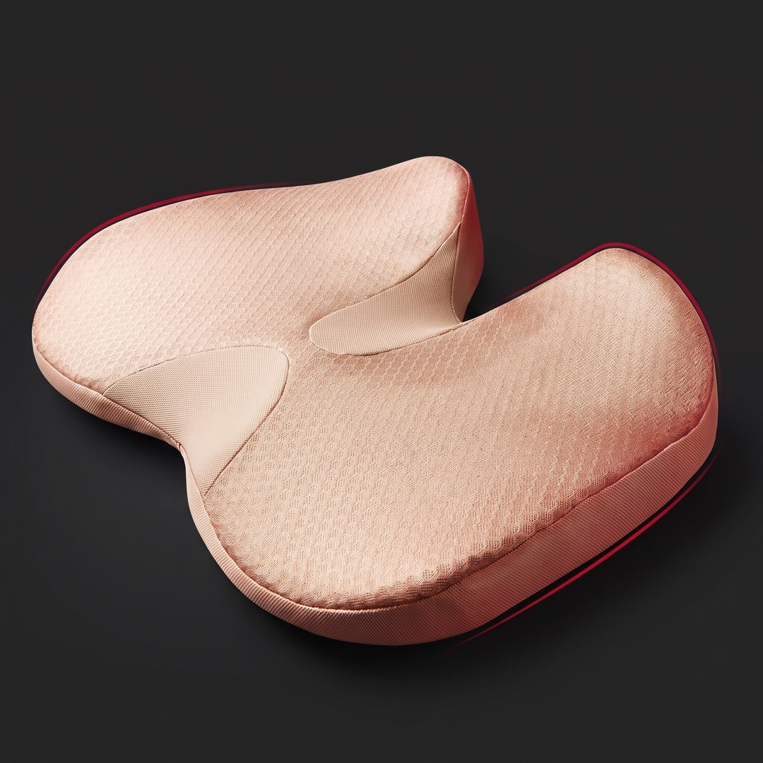 Ergonomic Memory Foam Seat Cushion for Car Office Chair Home Chair Hip Pain Relief Posture Support Comfortable Cushion for Long Sitting
