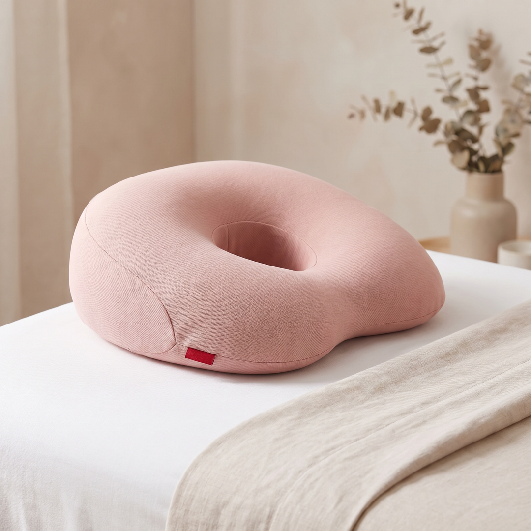 Ergonomic Prone Face Down Pillow Memory Foam Headrest for Massage Table Beauty Salon Physiotherapy Recovery Comfort Cushion