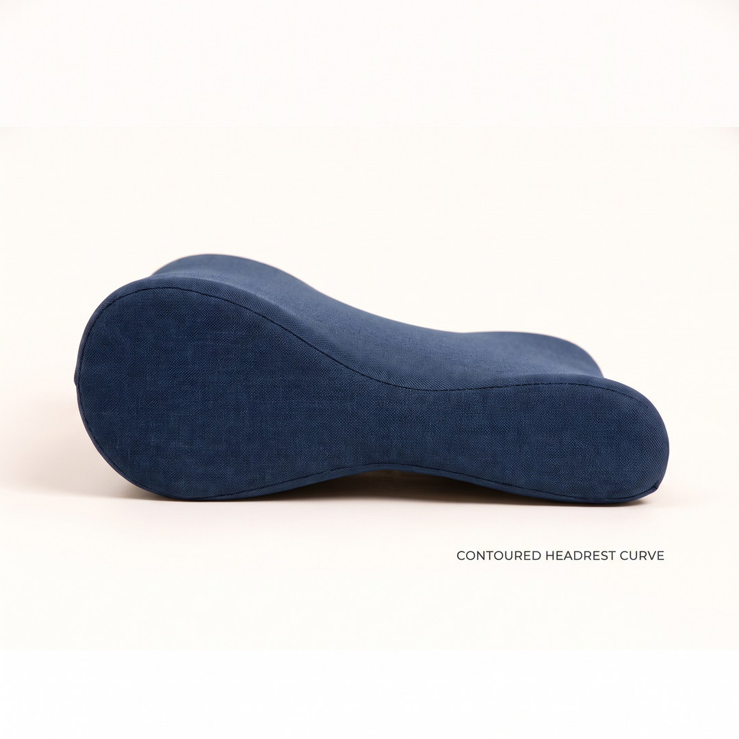 Ergonomic Prone Face Down Pillow Memory Foam Headrest for Massage Table Beauty Salon Physiotherapy Rest Support Cushion