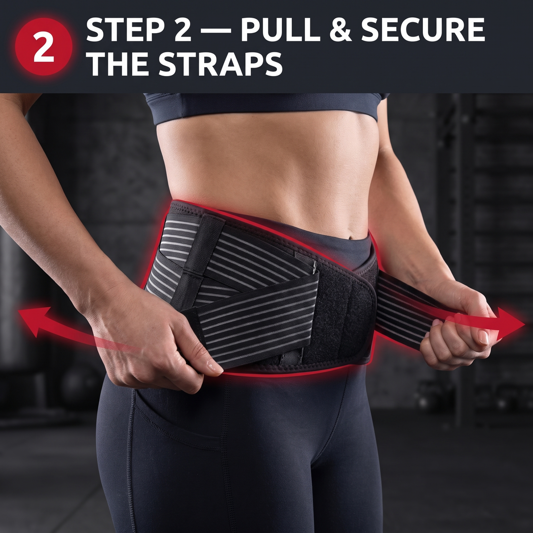 Ergonomic Sacroiliac Hip Belt for Women and Men SI Joint Support Belt Lower Back Lumbar Sacral Pain Relief Posture Brace