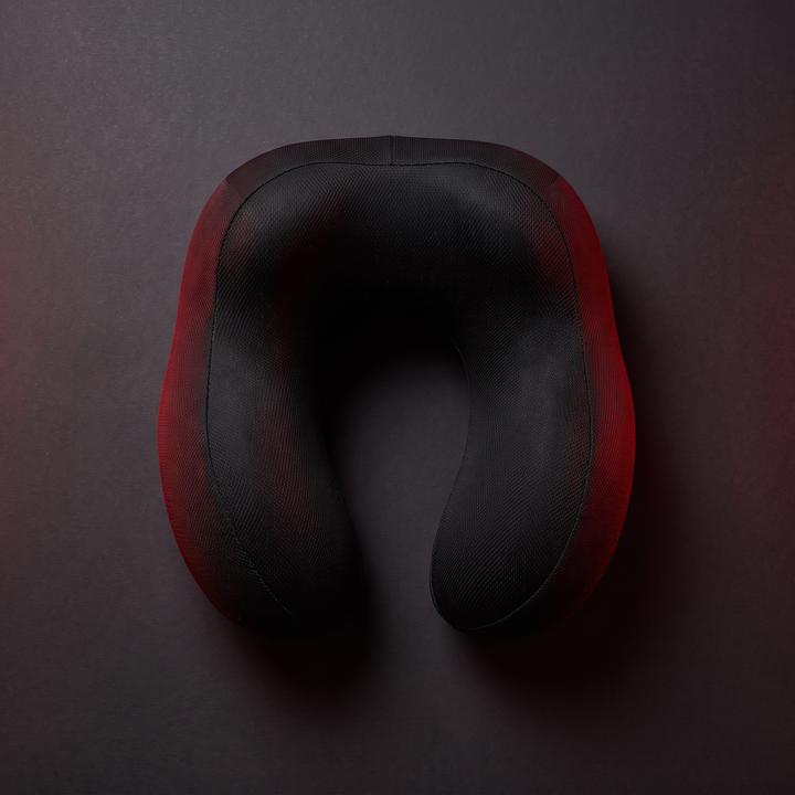 Ergonomic Travel Neck Pillow Memory Foam U-Shaped Neck Support Pillow Adjustable Portable Soft Cervical Rest Pillow for Travel Sleep Office Nap Recovery