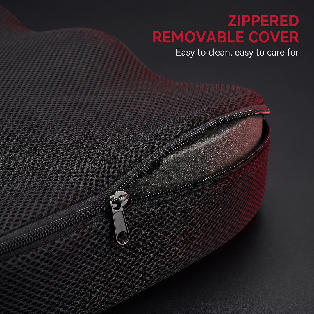 Ergonomic U-Shape Gel Memory Foam Seat Cushion Orthopedic Coccyx Tailbone Support Office Chair Car Seat Pain Relief Cushion