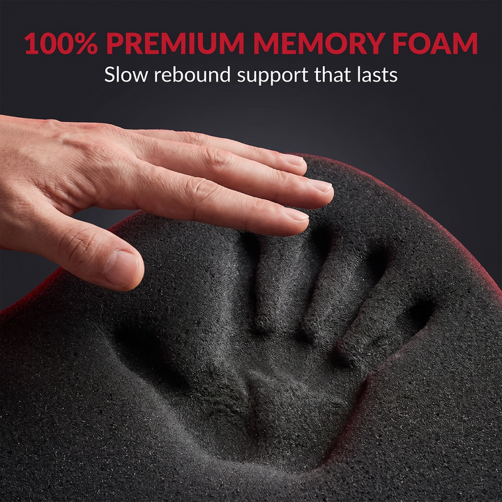 Ergonomic U-Shape Gel Memory Foam Seat Cushion Orthopedic Coccyx Tailbone Support Office Chair Car Seat Pain Relief Cushion