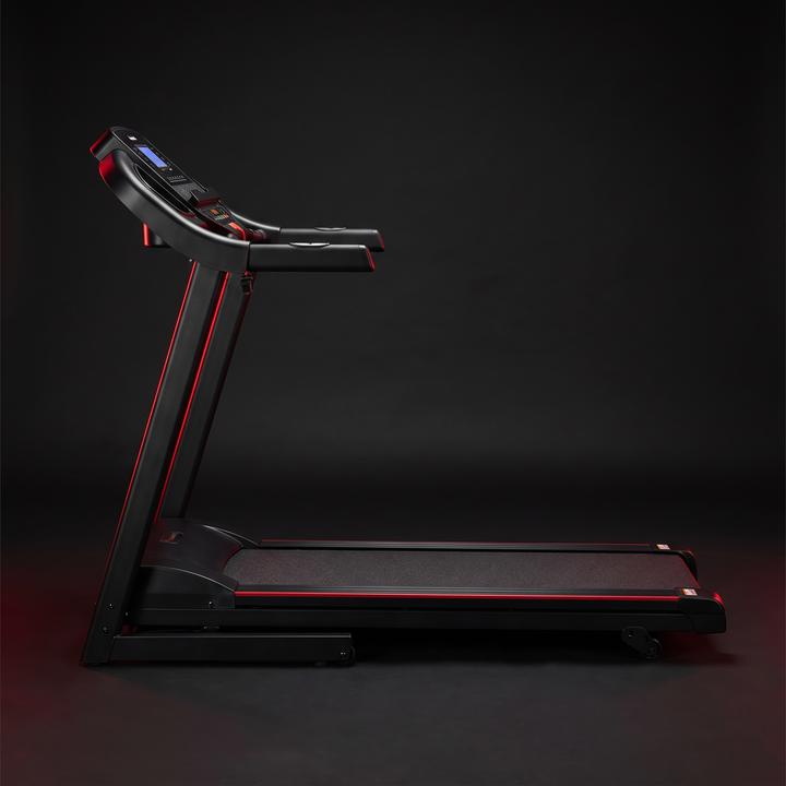 Foldable Treadmill Home Gym Running Machine Quiet 3.0HP Motor 7-Layer Shock Absorption 15 Incline Levels LED Display 400LBS Capacity Walking Jogging