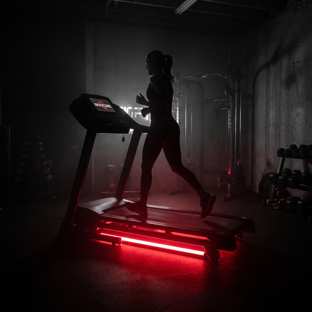 Foldable Treadmill Home Gym Running Machine Quiet 3.0HP Motor 7-Layer Shock Absorption 15 Incline Levels LED Display 400LBS Capacity Walking Jogging