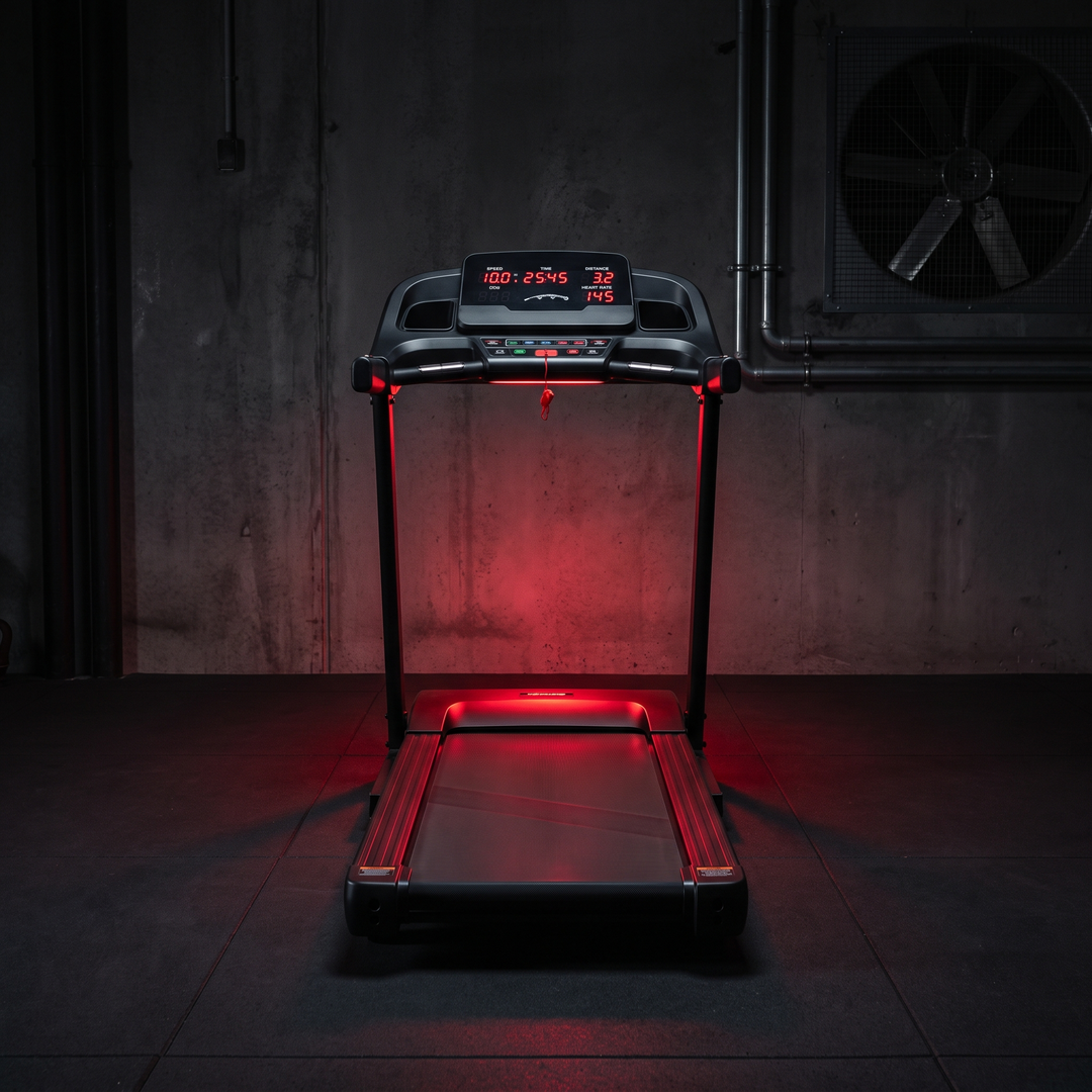 Foldable Treadmill Home Gym Running Machine Quiet 3.0HP Motor 7-Layer Shock Absorption 15 Incline Levels LED Display 400LBS Capacity Walking Jogging