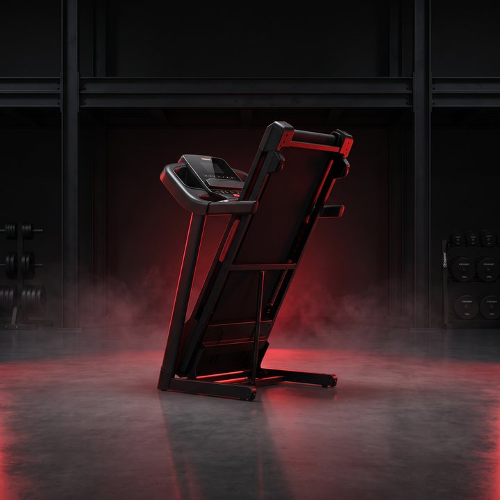 Foldable Treadmill Home Gym Running Machine Quiet 3.0HP Motor 7-Layer Shock Absorption 15 Incline Levels LED Display 400LBS Capacity Walking Jogging