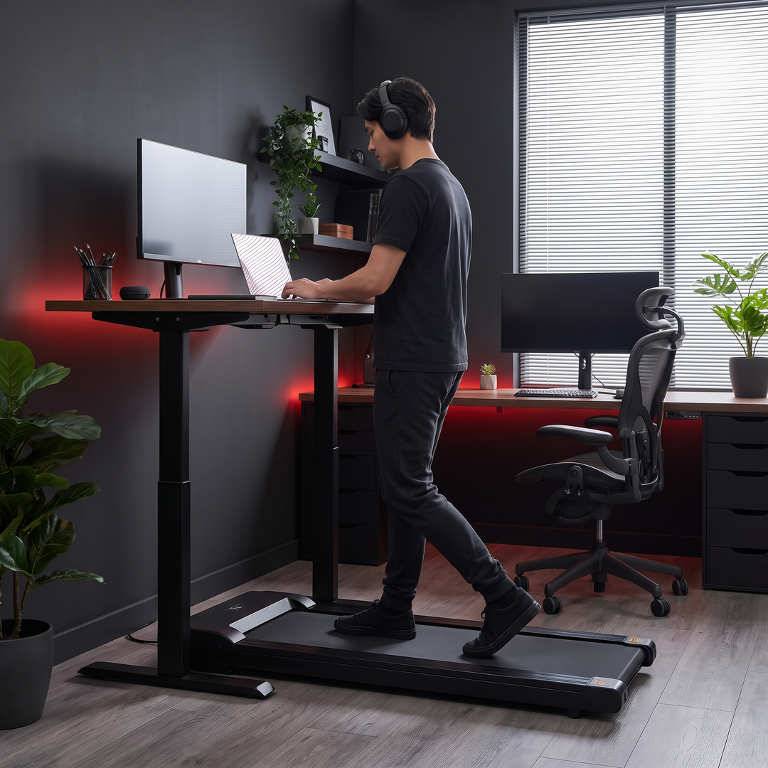 Foldable Treadmill with Handle 3-in-1 Portable Home Treadmill 16% Incline 12 Preset Programs 400 lbs Capacity Triple Screen Home Gym Cardio