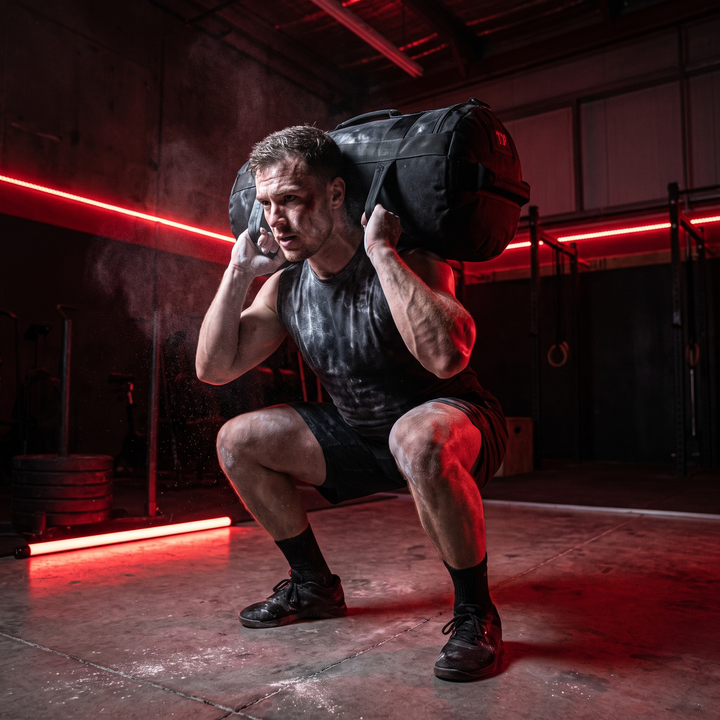 Heavy-Duty Training Sandbag Power Bag Weightlifting Strength Workout Bag Adjustable Load Fitness Sandbag for Home Gym Functional Training Core Conditioning