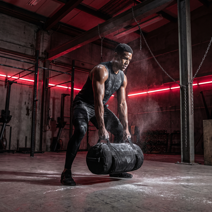 Heavy-Duty Training Sandbag Power Bag Weightlifting Strength Workout Bag Adjustable Load Fitness Sandbag for Home Gym Functional Training Core Conditioning