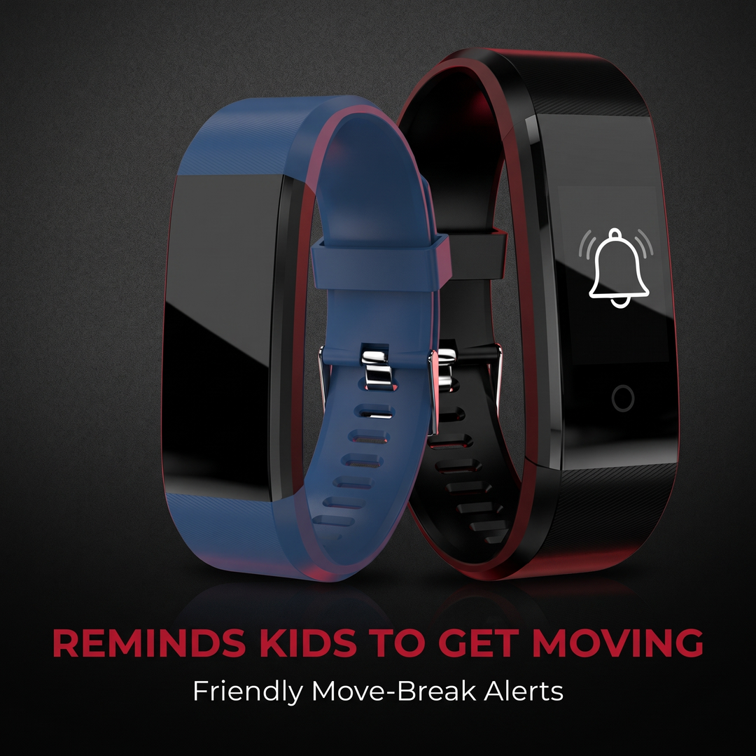 Kids Fitness Tracker Watch Touch Screen Activity Tracker for Boys and Girls Step Counter Sleep Monitor iOS Android Compatible Lightweight Everyday Wearable