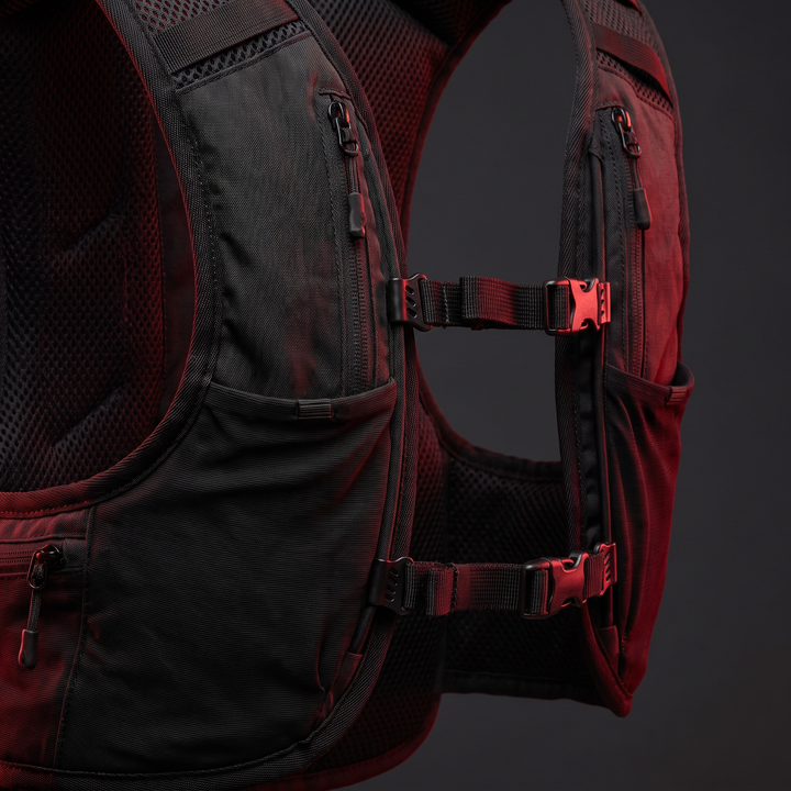 Lightweight Running Vest Backpack Unisex Water-Resistant Breathable Hydration Pack for Trail Running Hiking Cycling Marathon Fitness Outdoor Sports
