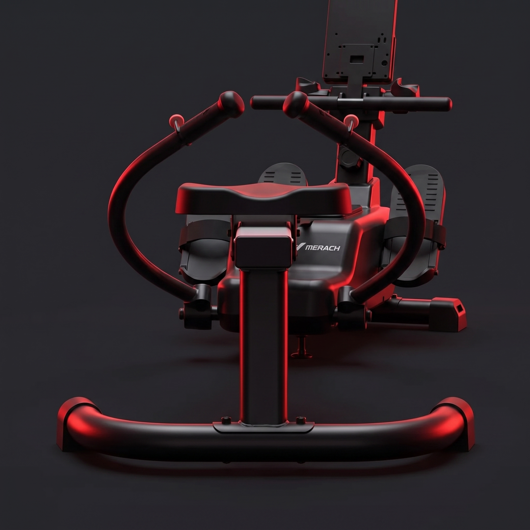 Magnetic Rowing Machine Home Gym Rower 16-Level Resistance Bluetooth App Workout Ultra-Quiet Fitness Cardio Training Machine for Full Body Strength