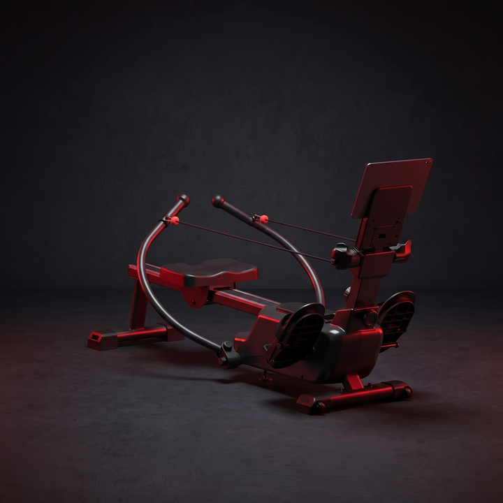 Magnetic Rowing Machine Home Gym Rower 16-Level Resistance Bluetooth App Workout Ultra-Quiet Fitness Cardio Training Machine for Full Body Strength