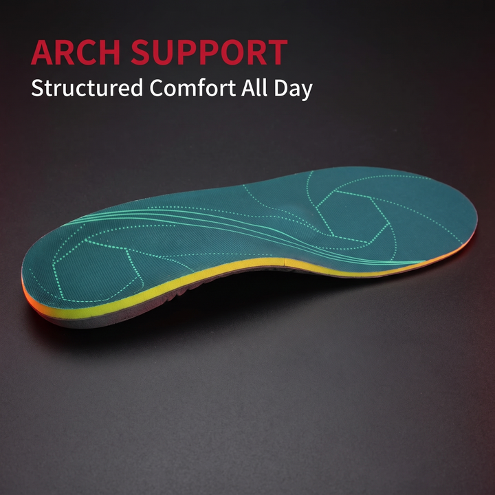 Orthopedic Insoles for Men and Women Metatarsal Support Inserts for Plantar Fasciitis Flat Feet Overpronation Heel Spur Relief Arch Support Shoe Insoles