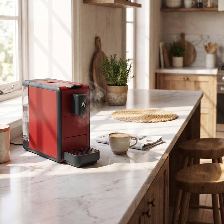 Portable Electric Espresso Coffee Maker Automatic Coffee Making Machine Compact Home Office Commercial Use Smart Coffee Machine
