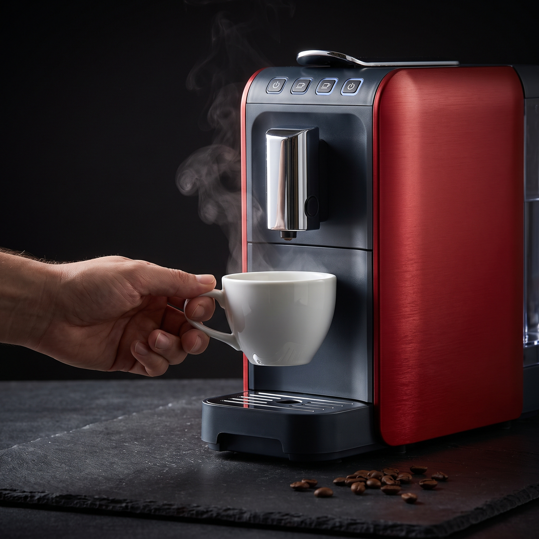 Portable Electric Espresso Coffee Maker Automatic Coffee Making Machine Compact Home Office Commercial Use Smart Coffee Machine