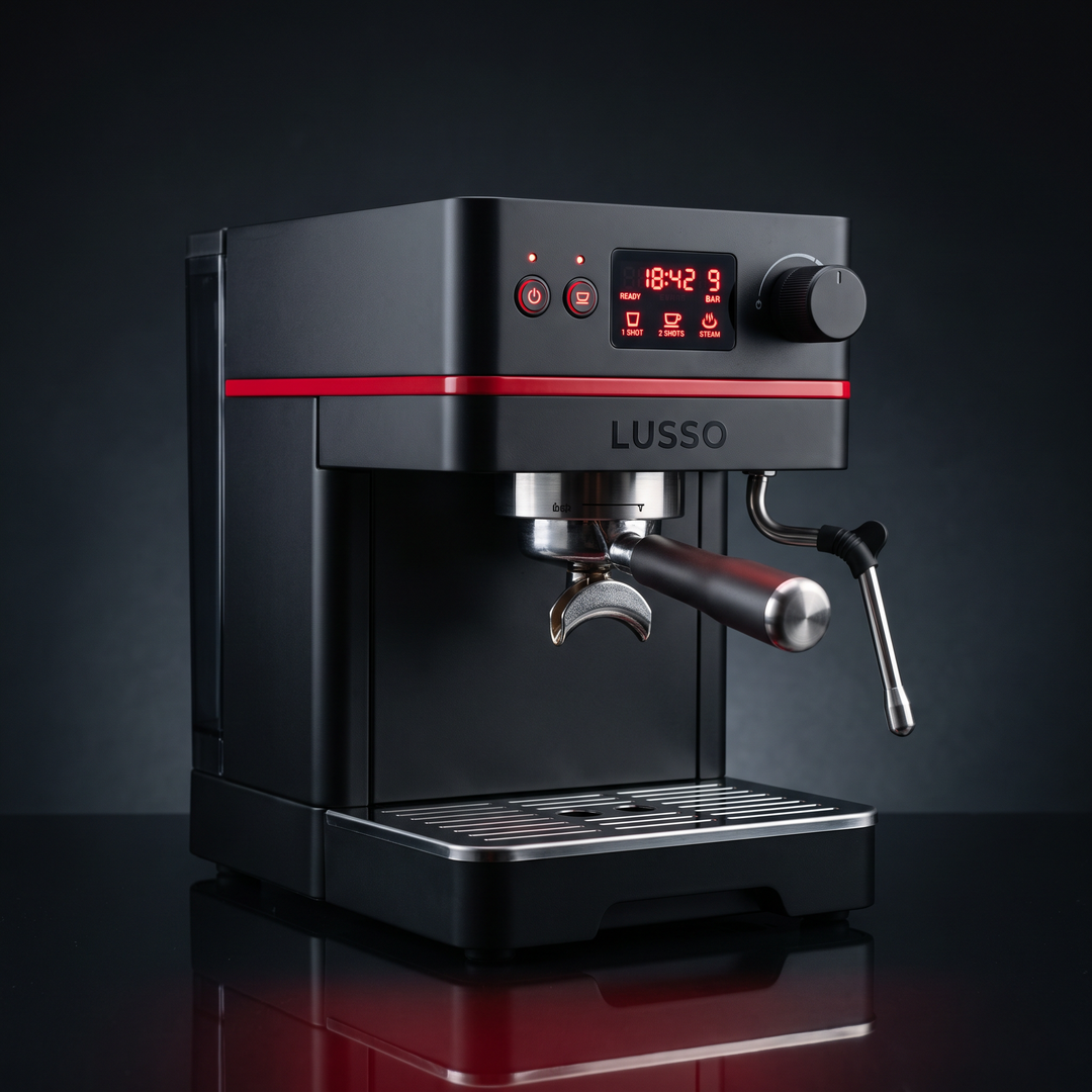 Portable Electric Espresso Coffee Maker Automatic Coffee Making Machine Compact Home Office Commercial Use Smart Coffee Machine