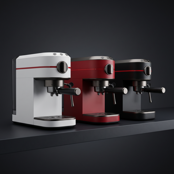 Portable Electric Espresso Coffee Maker Automatic Coffee Making Machine Compact Home Office Commercial Use Smart Coffee Machine