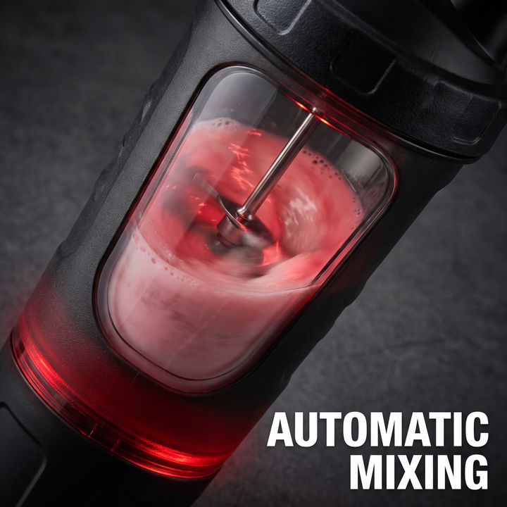 Portable Electric Protein Shaker Blender Cup Automatic Mixing Bottle for Gym Home Travel Outdoor Sports Fitness Use