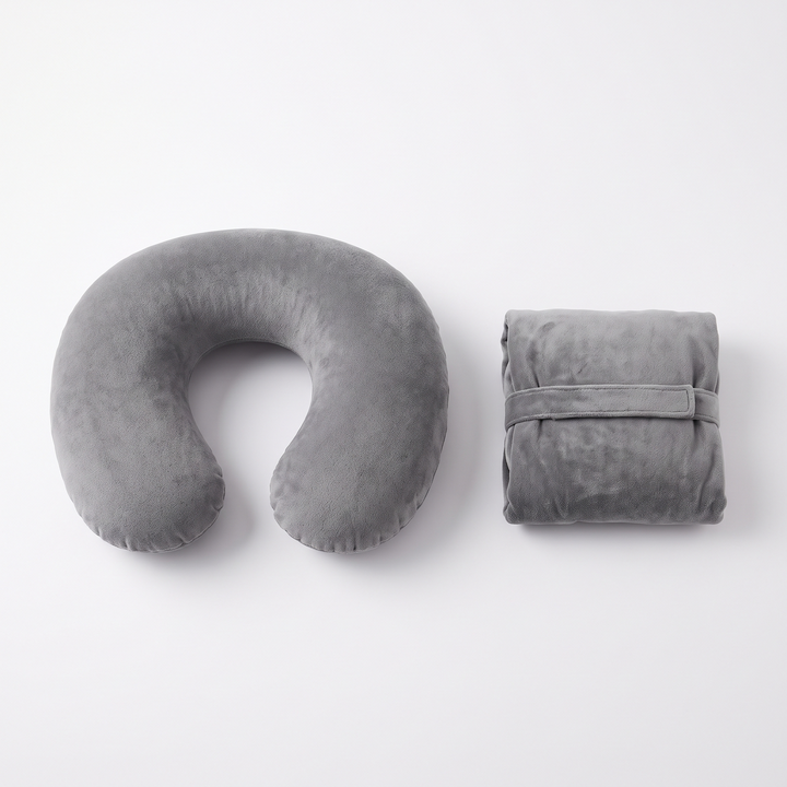 Portable Inflatable Camping Pillow Ultralight Travel Pillow Neck Lumbar Support Hiking Backpacking Sleeping Pillow Compact Air Pillow for Outdoor Home Use