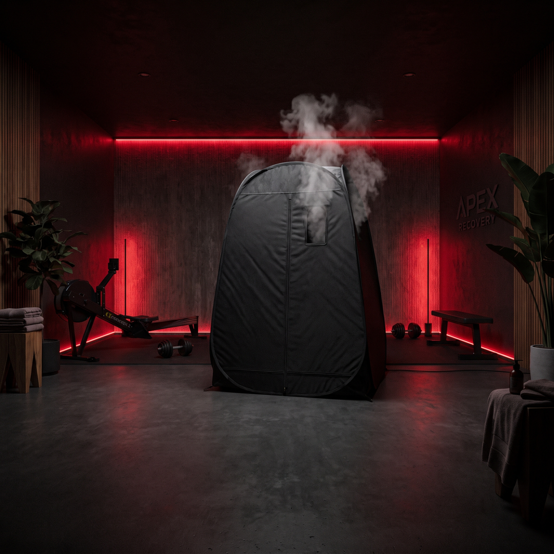 Portable Steam Sauna Tent Home Spa Sauna Box with 1600W Steamer 4L Water Tank Remote Control Adjustable Height Personal Sauna for Relaxation Recovery