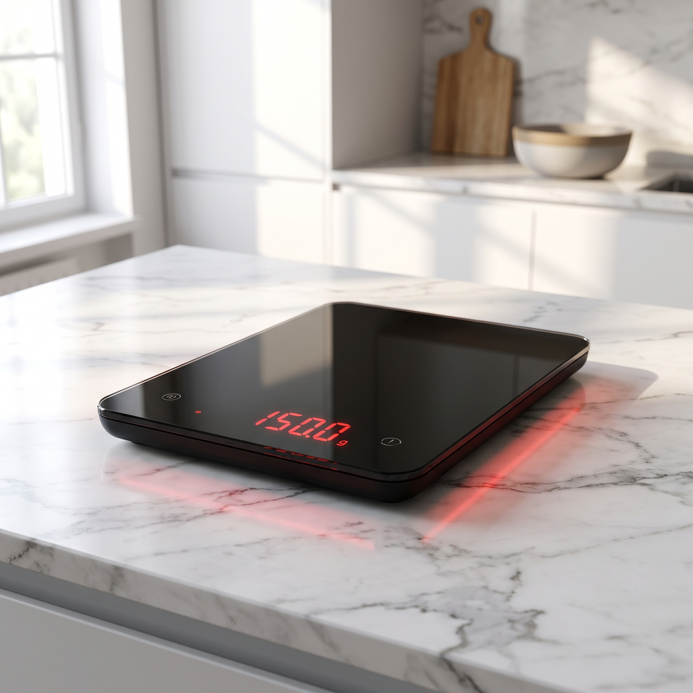Precision Digital Kitchen Scale Electronic Food Scale USB Rechargeable Baking Scale Coffee Scale Household Cooking Balance 15KG Capacity