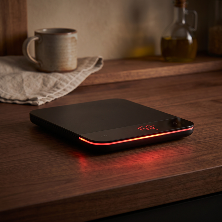 Precision Digital Kitchen Scale Electronic Food Scale USB Rechargeable Baking Scale Coffee Scale Household Cooking Balance 15KG Capacity