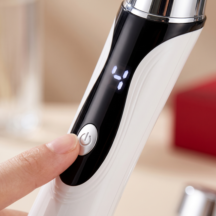 Professional 4-in-1 Microcurrent Facial Device LED Light Therapy Skin Massager Contouring Lifting Firming Face Care Tool for Home Use