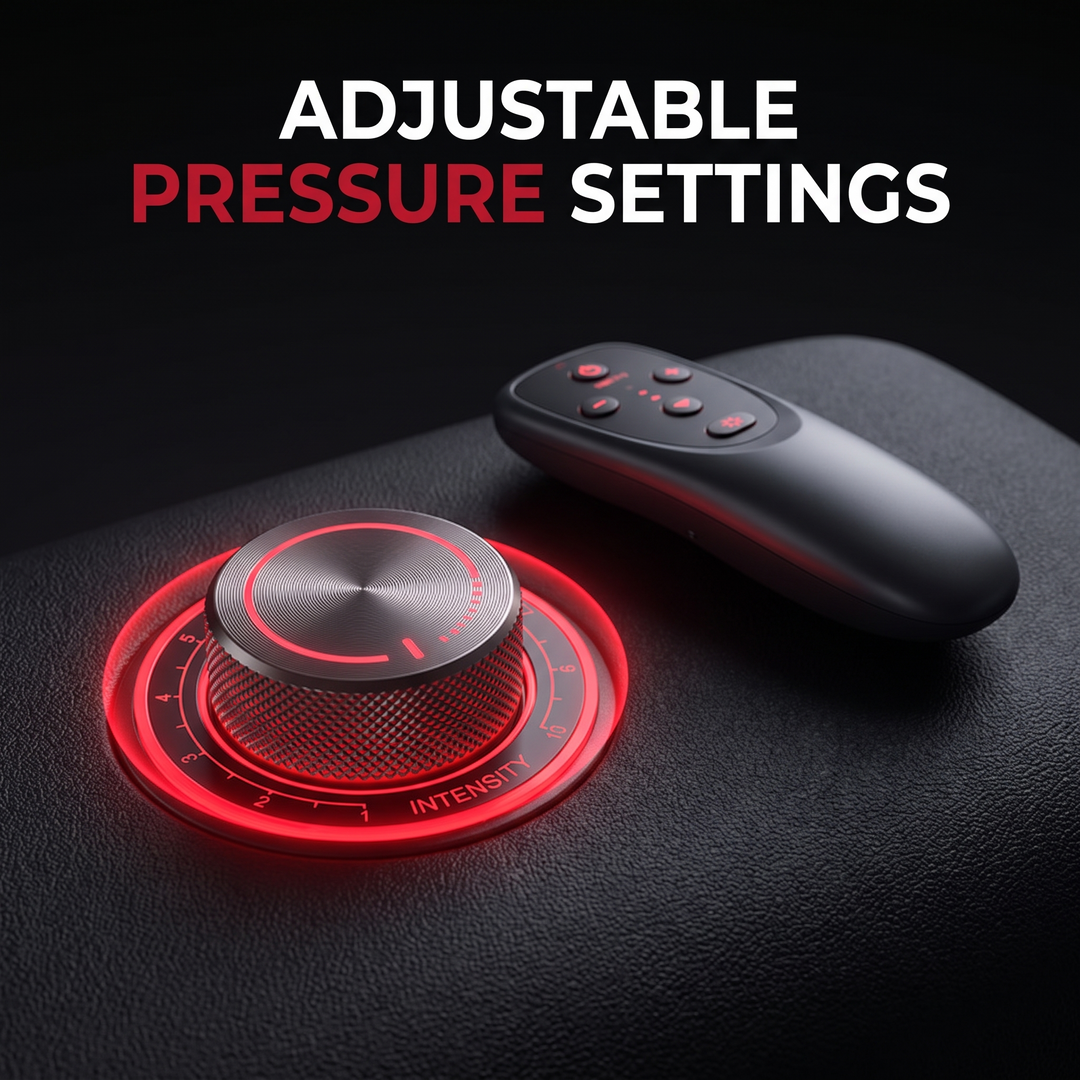 Professional Air Compression Foot and Leg Massager Calf Foot Massage Machine with Adjustable Pressure Settings for Circulation Recovery and Relaxation Home Use