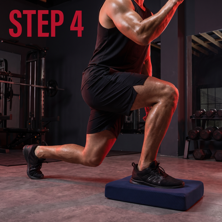 Professional Balance Pad TPE Stability Cushion Non-Slip Trainer for Ankle Core Strength Rehabilitation Home Gym Fitness Recovery Training