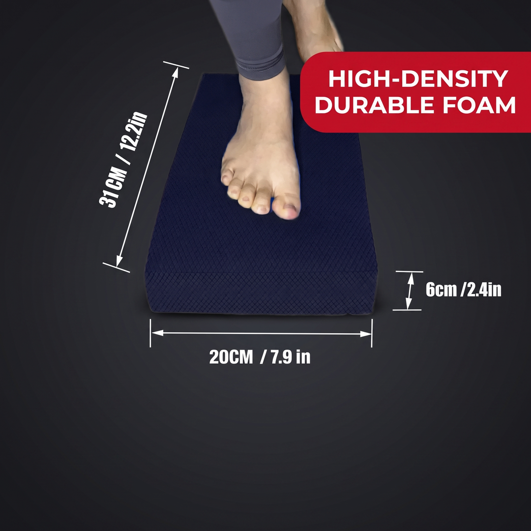 Professional Balance Pad TPE Stability Cushion Non-Slip Trainer for Ankle Core Strength Rehabilitation Home Gym Fitness Recovery Training