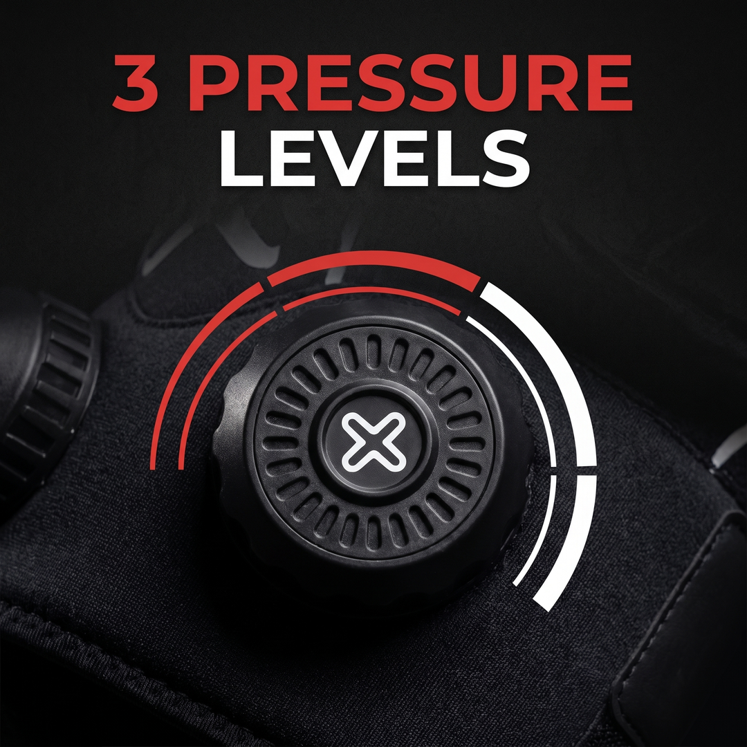 Professional Cold &amp; Heat Therapy Knee Massager with Compression 5 Modes 3 Pressure Levels Plug-In Leg Recovery Massager for Home Use Physiotherapy Rehabilitation