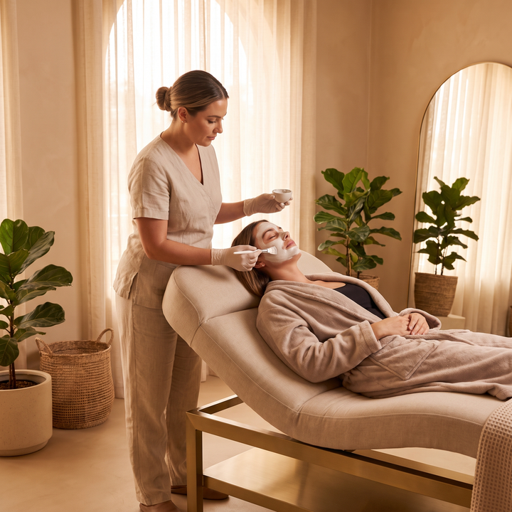 Professional Curved Reclining Facial Bed Adjustable Massage Treatment Table Beauty Salon Spa Lash Tattoo Microblading Cosmetic Bed Gold Cross Base