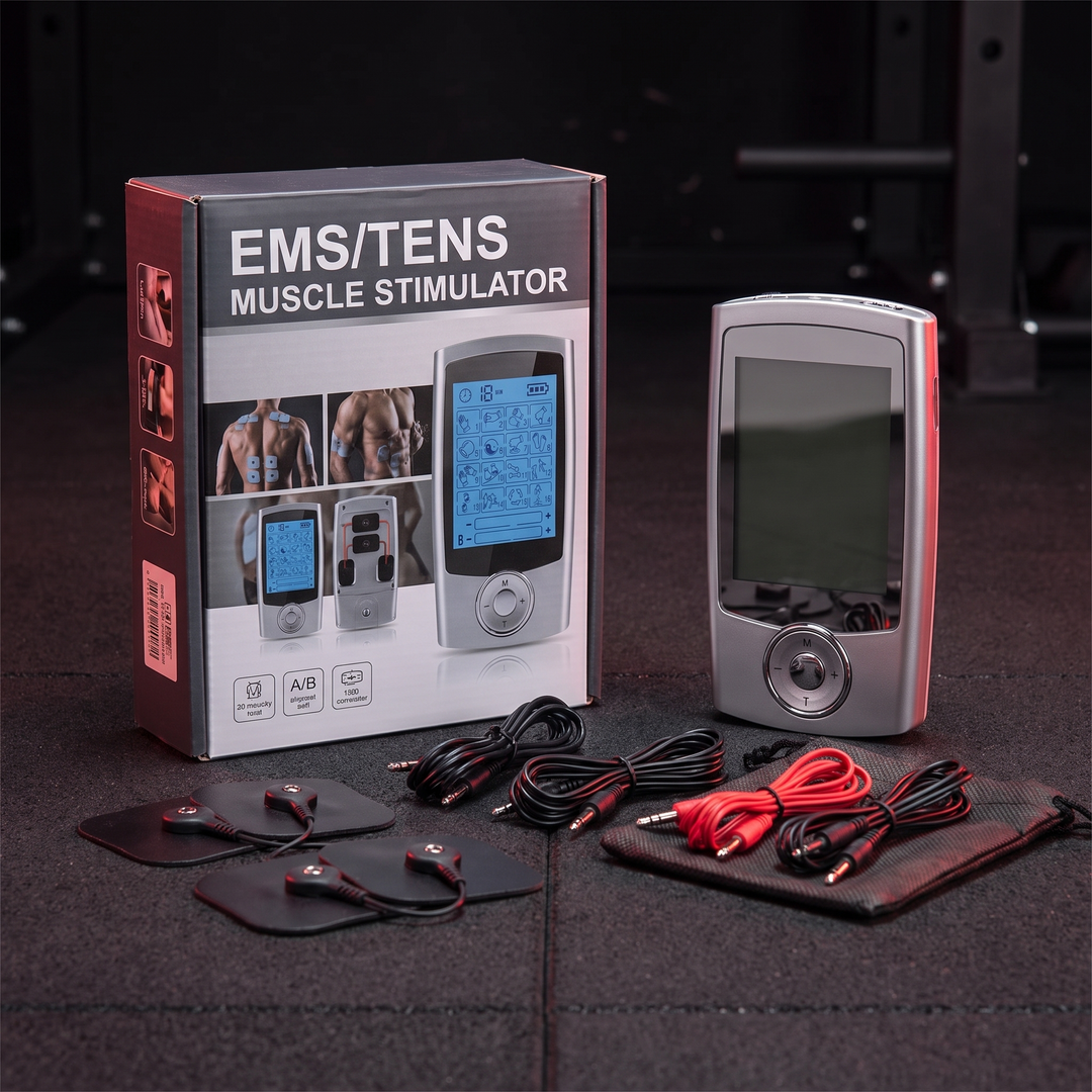 Professional EMS TENS Muscle Stimulator Full Body Massage Device 16 Modes Electric Pulse Massager Electrostimulator for Muscle Recovery Home Use