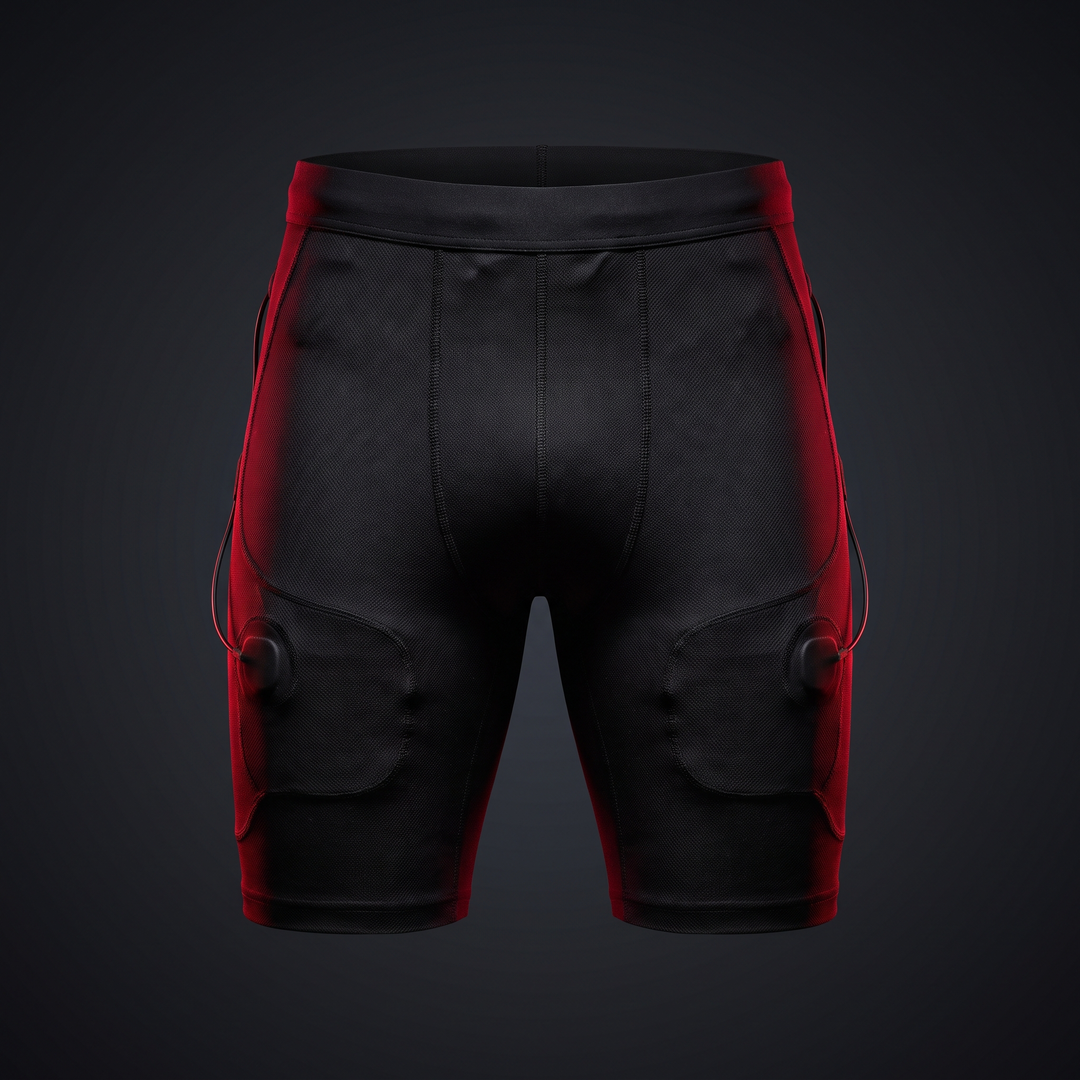 Professional EMS Toning Shorts Pelvic Floor Trainer 6 Modes 30 Levels Butt Lifter Muscle Stimulation Slimming Shorts for Hips Thighs Body Shaping Home Fitness
