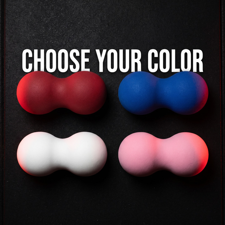 Professional EPP Peanut Massage Ball High Density Foam Roller Ball Myofascial Release Trigger Point Muscle Relaxation Recovery Fitness Yoga Physiotherapy