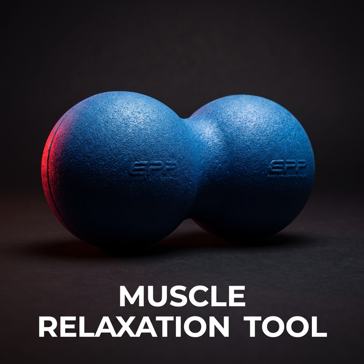 Professional EPP Peanut Massage Ball High Density Foam Roller Ball Myofascial Release Trigger Point Muscle Relaxation Recovery Fitness Yoga Physiotherapy