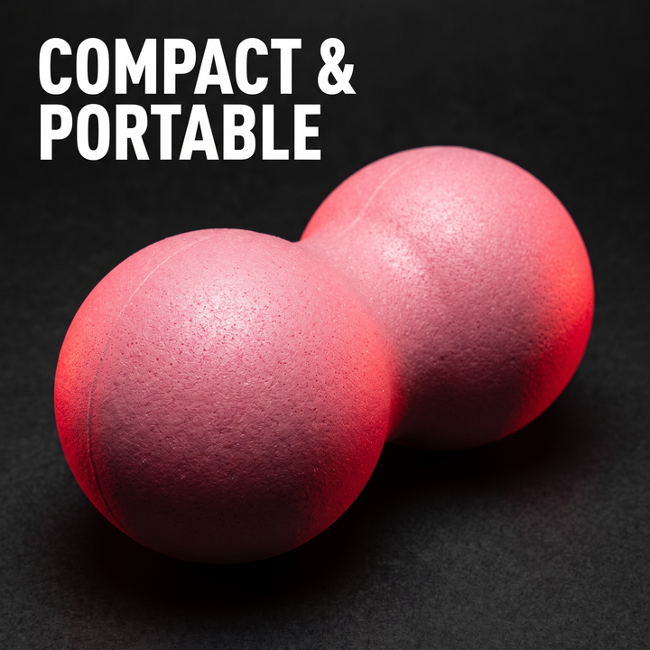 Professional EPP Peanut Massage Ball High Density Foam Roller Ball Myofascial Release Trigger Point Muscle Relaxation Recovery Fitness Yoga Physiotherapy