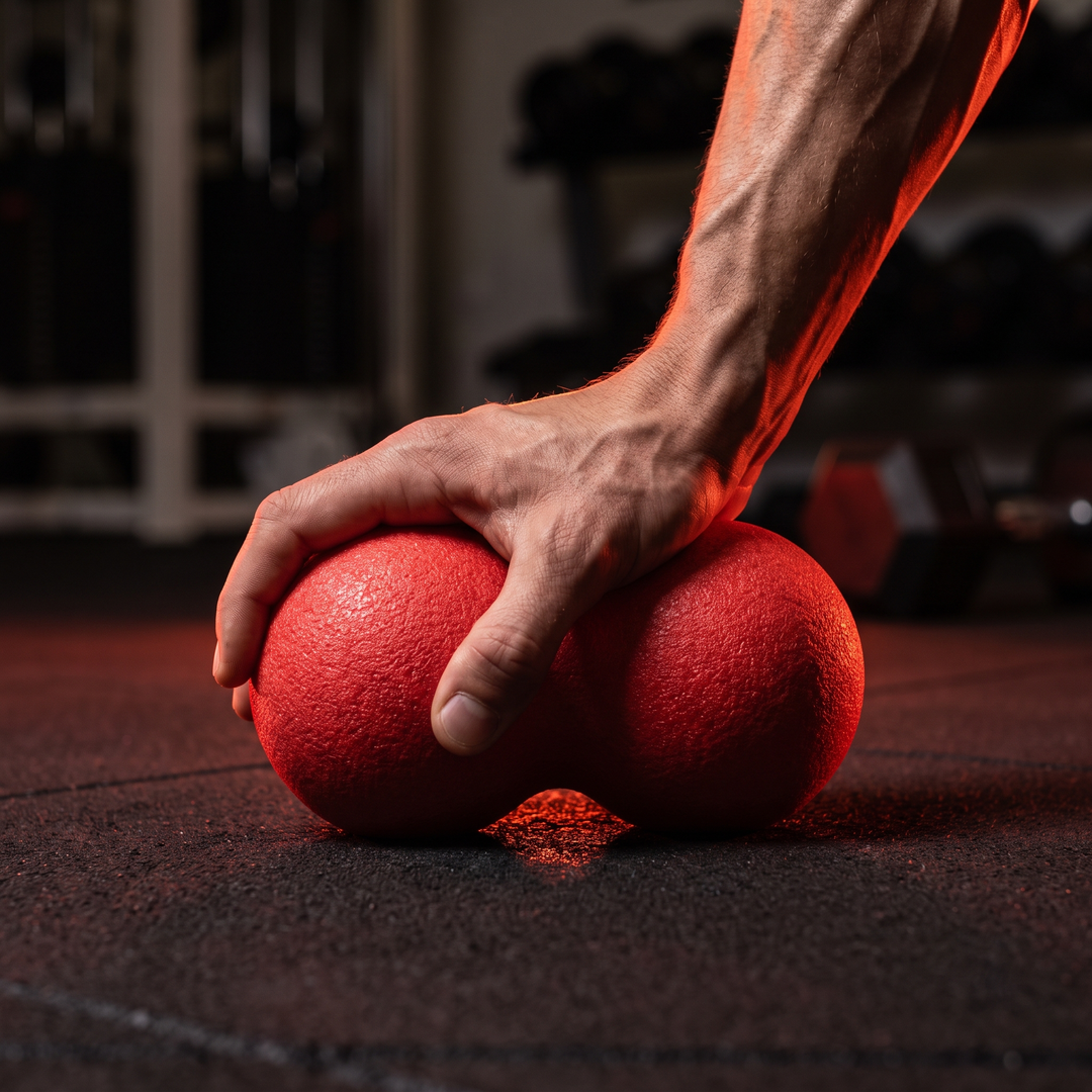 Professional EPP Peanut Massage Ball High Density Foam Roller Ball Myofascial Release Trigger Point Relief Muscle Recovery Fitness Yoga Rehabilitation