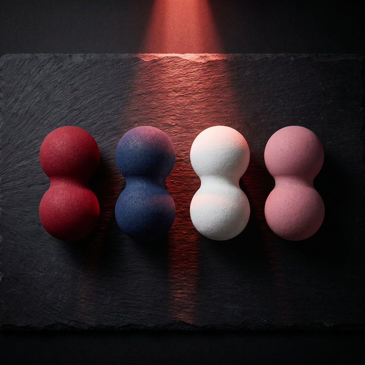 Professional EPP Peanut Massage Ball High Density Foam Roller Ball Myofascial Release Trigger Point Relief Muscle Recovery Fitness Yoga Rehabilitation