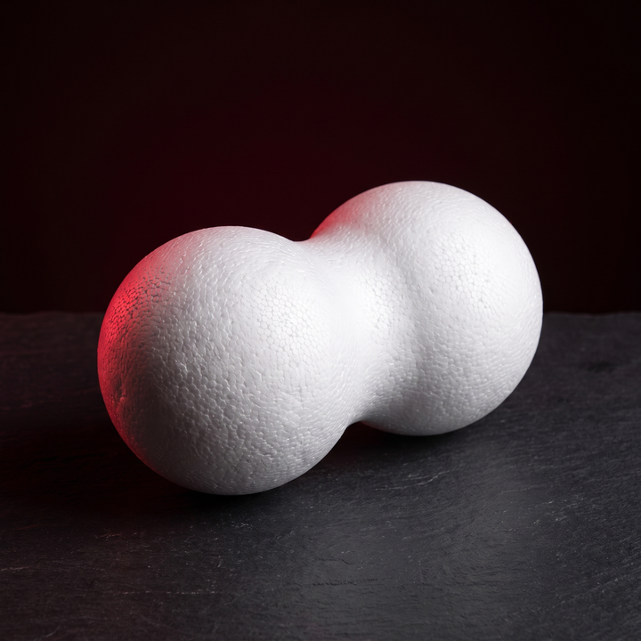 Professional EPP Peanut Massage Ball High Density Foam Roller Ball Myofascial Release Trigger Point Relief Muscle Recovery Fitness Yoga Rehabilitation