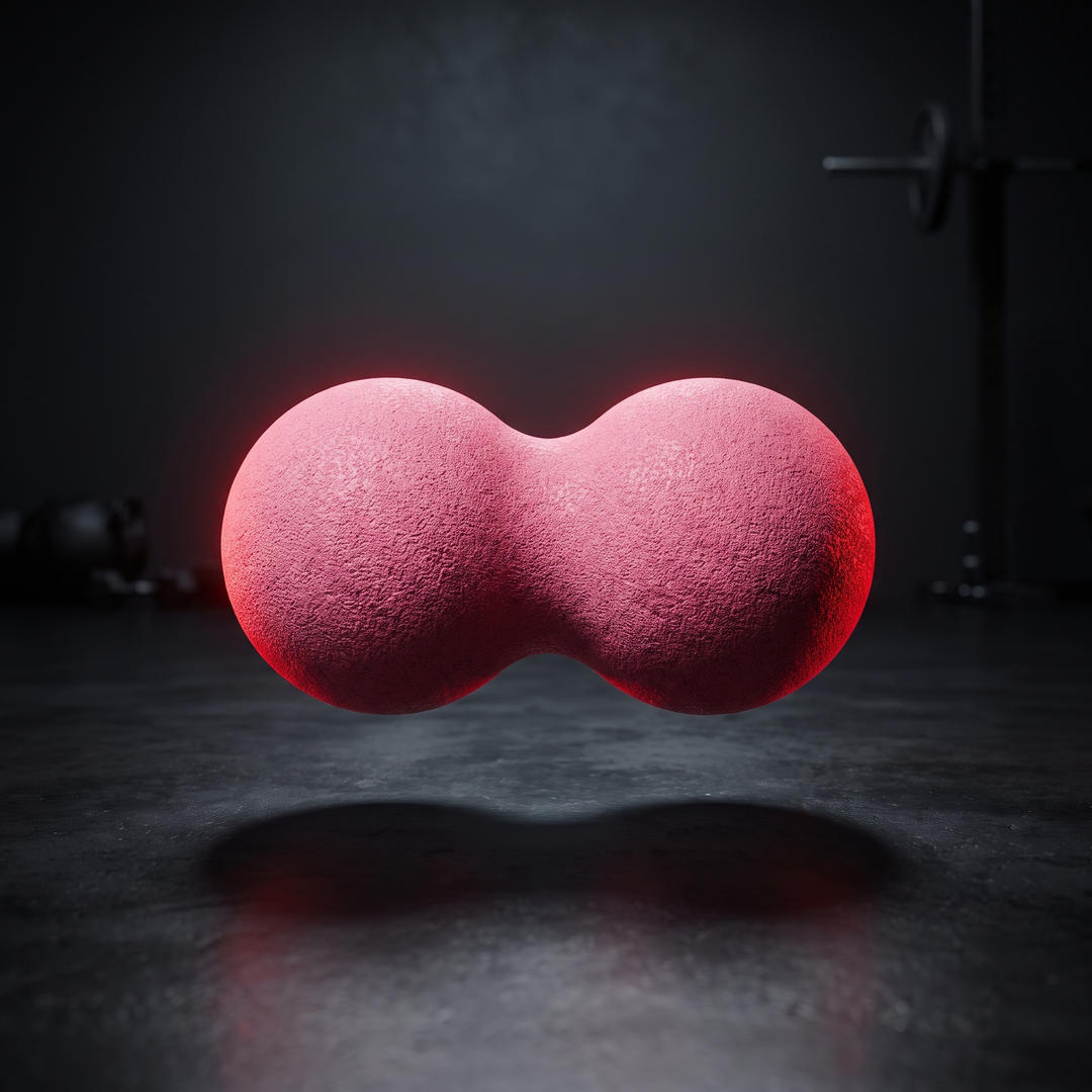 Professional EPP Peanut Massage Ball High Density Foam Roller Ball Myofascial Release Trigger Point Relief Muscle Recovery Fitness Yoga Rehabilitation