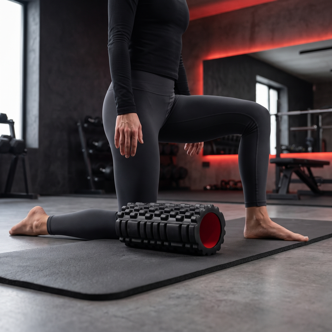 Professional EVA Foam Roller for Back Legs Waist Deep Tissue Muscle Recovery Massage Myofascial Release Home Gym Mobility Fitness Tool