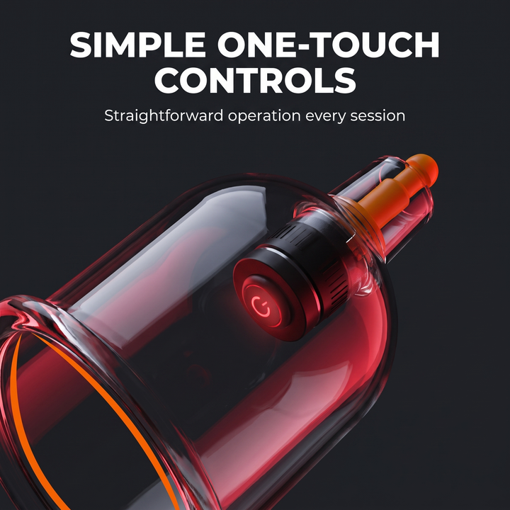 Professional Electric Cupping Therapy Device Vacuum Suction Cupping Set with Pressure Relief Valve Meridian Dredging Home Use Recovery Massage