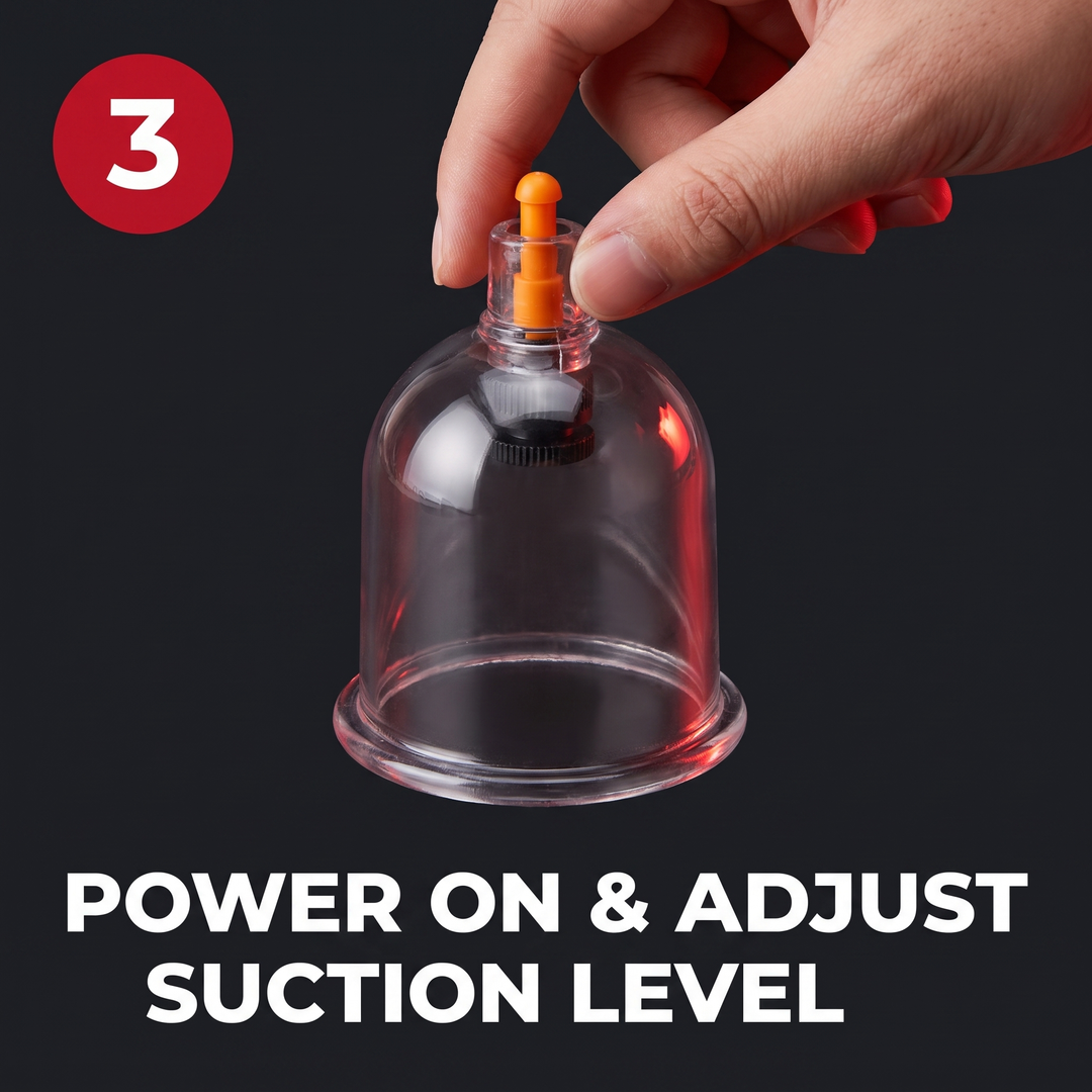 Professional Electric Cupping Therapy Device Vacuum Suction Cupping Set with Pressure Relief Valve Meridian Dredging Home Use Recovery Massage