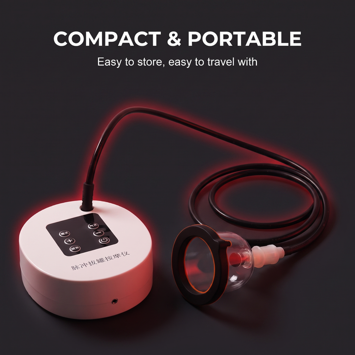 Professional Electric Cupping Therapy Device Vacuum Suction Cupping Set with Pressure Relief Valve Meridian Dredging Home Use Recovery Massage