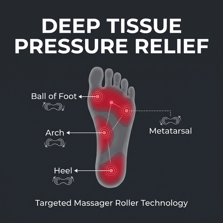 Professional Electric Foot and Calf Massager Shiatsu Kneading Heated Roller Deep Tissue Leg Massager for Stress Relief Relaxation Home Use Recovery