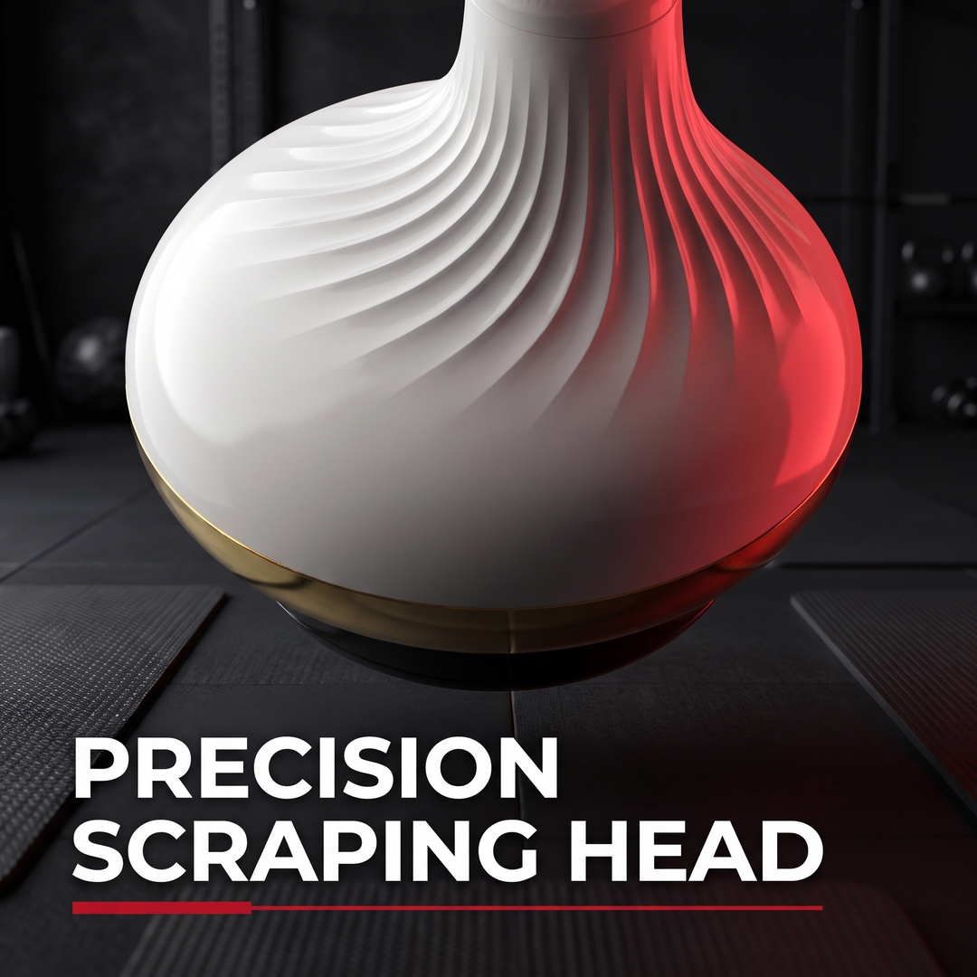 Professional Electric Massage Scraping Brush Body Meridian Dredging Cupping Tool Abdominal Back Massager for Home Use Recovery