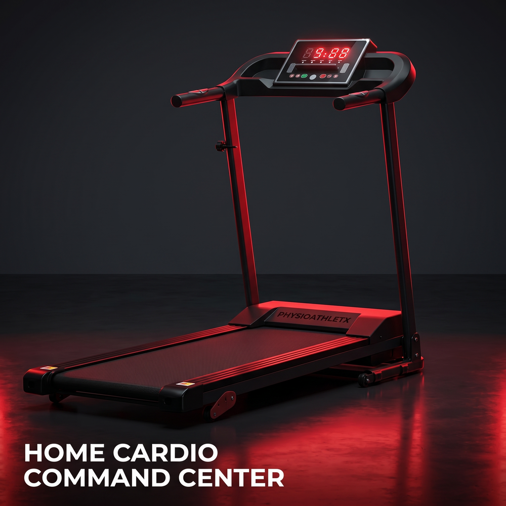 Professional Electric Treadmill Running Machine Motorised Walking Jogging Fitness Treadmill for Home Gym Cardio Training Daily Workout